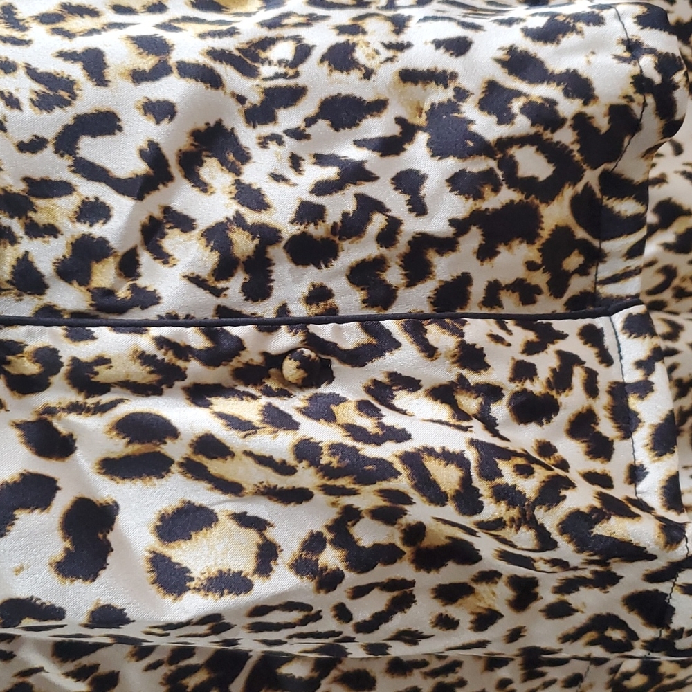 INC International Concepts Intimates Cheetah 🐆 Pajama Night ware - Picture 7 of 14